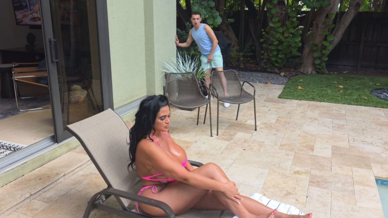 Johnny Love Plays Sneak-a-Poke with Kailani Kai